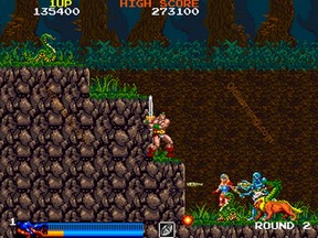 une photo d'Ã©cran de Rastan Saga sur Arcade